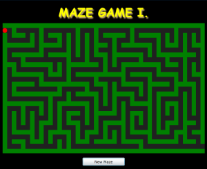 Maze Game I.